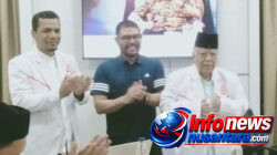 Mantan PPP Drs H. Abdullah Amin Silaturahmi dengan Dr. H.M.Nasir Djamil 