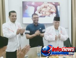 Mantan PPP Drs H. Abdullah Amin Silaturahmi dengan Dr. H.M.Nasir Djamil 