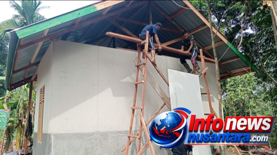 Bangun Sanitasi Layak di TPU Blang Cot, Satgas TMMD Ke-129 Kodim 0102/Pidie Wujudkan Kepedulian untuk Masyarakat