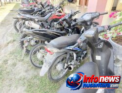 POLRES BIREUEN AMANKAN PULUHAN SEPMOR GUNAKAN KNALPOT BRONG