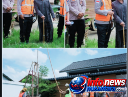 Kapolres Langsa Tinjau Bantuan Renovasi Sumur Bor, 40 Titik Air Bersih Hadir untuk Warga Pascabanjir
