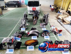 Bea Cukai Langsa Sita 3 Moge Ilegal dan Sparepart, Nilai Barang Capai Rp1,8 Miliar