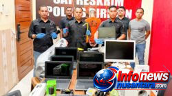 Polres Bireuen Tangkap Pembobol Rumah Sekolah