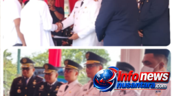 Dampingi Wali Kota Langsa, Kalapas Langsa Serahkan Remisi Kemerdekaan untuk 231 Narapidana