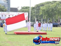 Kapolres Bireuen Mengikuti Upacara HUT Ke-81 Kemerdekaan Republik Indonesia