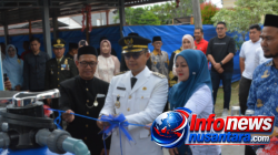 Wali Kota Langsa Jenguk Bayi Merah Putih dan Launching Inovasi Air Minum RO di RSUD