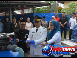 Wali Kota Langsa Jenguk Bayi Merah Putih dan Launching Inovasi Air Minum RO di RSUD