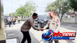 Kapolda Aceh Silaturahmi Cek Kesiapan Personel dan Mako Polsek Meurah Dua Polres Pidie Jaya
