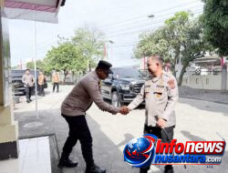 Kapolda Aceh Silaturahmi Cek Kesiapan Personel dan Mako Polsek Meurah Dua Polres Pidie Jaya