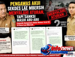 Pengawas Akui Tindakan Sekdes Lae Mbersih Menyalahi Aturan, Tapi Sanksi Masih Abu-Abu