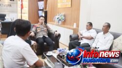 Plt. Kadispora Pidie Jaya Silaturahmi ke Kapolres Pidie Jaya, Perkuat Sinergi Pembinaan Pemuda dan Olahraga