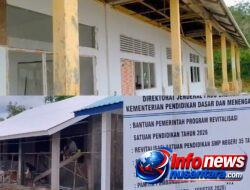 Revitalisasi SMPN 35 Diklaim 80 Persen, Fakta Lapangan Berkata Lain