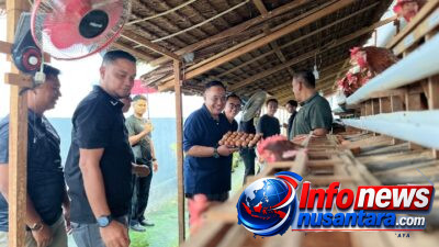 Dukung Ketahanan Pangan dan Pemberdayaan Warga Binaan, Kakanwil Ditjenpas Aceh Tinjau Layanan Dapur Hingga Panen Telur di Lapas Kota Bakti
