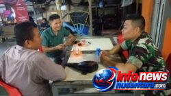 Jelang HUT RI ke-81, Babinsa Koramil 11/Bandar Baru Intensifkan Patroli