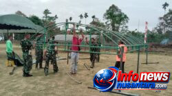 Jelang Penutupan TMMD ke-129, Satgas dan Warga Matangkan Persiapan Upacara