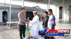 ‎Polres Pidie Semarakkan HUT RI ke 81 lewat Bakti Religi dan Gotong Royong Bersama Masyarakat