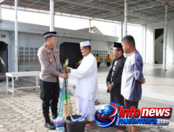 ‎Polres Pidie Semarakkan HUT RI ke 81 lewat Bakti Religi dan Gotong Royong Bersama Masyarakat