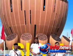Tiga Pemuda Kreatif NSS Grong-Grong Kobarkan Semangat Merah Putih di Kota Sigli