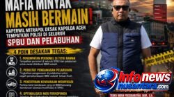 Mafia Minyak Masih Bermain, Kaperwil Mitrapol Desak Kapolda Aceh Tempatkan Polisi di Seluruh SPBU dan Pelabuhan
