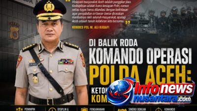 Di Balik Roda Komando Operasi Polda Aceh: Ketokohan, Disiplin, dan Dedikasi Kombes Pol M. Ali Kadafi