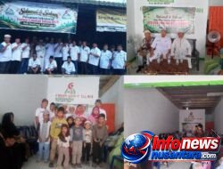 Kantor Sekretariat DPD FUI AMANAR Deli Serdang Diresmikan di Percut Sei Tuan, Diikuti dengan Santunan 50 Anak Yatim