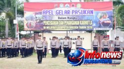 Polres Bireuen Gelar Apel Pencegahan dan Penanganan Karhutla Tahun 2026