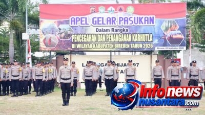 Polres Bireuen Gelar Apel Pencegahan dan Penanganan Karhutla Tahun 2026
