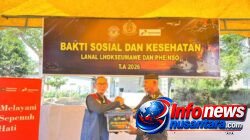 Ratusan Warga Desa Bantayan Ikuti Bakti Sosial yang Digelar PHE NSO dan Lanal Lhokseumawe