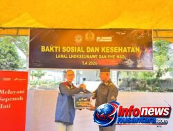 Ratusan Warga Desa Bantayan Ikuti Bakti Sosial yang Digelar PHE NSO dan Lanal Lhokseumawe