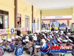 Satlantas Polres Bireuen Tanamkan Tertib Berlalu Lintas Kepada Anak Sejak Usia Dini
