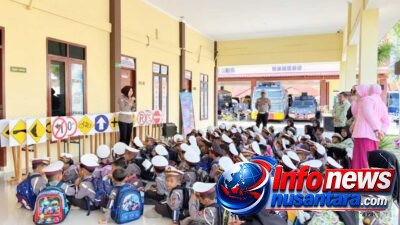 Satlantas Polres Bireuen Tanamkan Tertib Berlalu Lintas Kepada Anak Sejak Usia Dini
