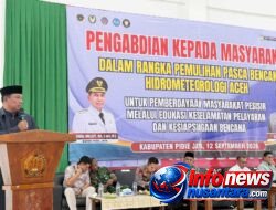 HRD Buka PKM di Pidie Jaya, Dorong Penguatan Masyarakat Pascabencana