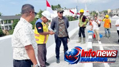 HRD Tinjau Jembatan Baru Kreung Tingkeum Kutablang, Berharap Ekonomi Masyarakat Kembali Normal