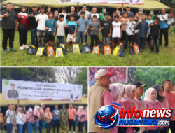 Hujan Tak Patahkan Semangat Warga Langsa Ikuti Car Free Day dan Baksoskes HUT TNI ke-81