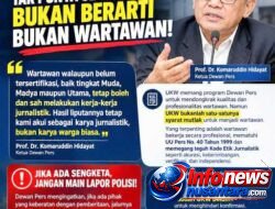 Dewan Pers Tekankan Profesionalisme Wartawan, UKW Bukan Satu-satunya Ukuran 