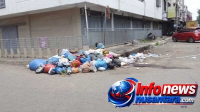 Sampah Berselamak di Kota, Tebar Mau Busuk Warga Protes Pemkab Bireuen