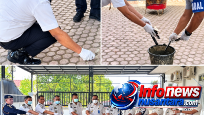 Lapas Kelas IIB Langsa Musnahkan Barang Bukti Seperti Handphone dan Barang Lainnya Hasil Pengamanan dan Penertiban