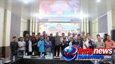 Kopi Morning Bersama Wartawan Kapolres Aceh Tengah Ajak BangkitKan Ekonomi Pasca Bencana