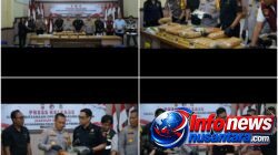 Polres Langsa Ungkap 10 Kasus Narkoba, 39,9 Kg Ganja Disita! 14 Pria Diamankan