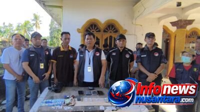 Gerebek Sarang Narkoba di Tanjung Morawa, Polresta Deli Serdang bersama BNNK Deli Serdang Berhasil Amankan Pengedar dan Pemakai Positif Sabu