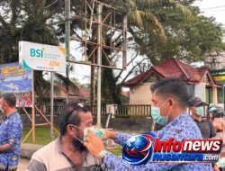 Antisipasi Dampak Karhutla dan Kabut Asap, Dinas Kesehatan Kabupaten Simeulue Bagikan Masker Gratis kepada Masyarakat