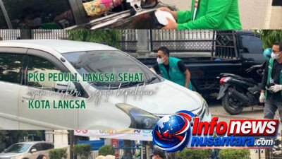 PKB LANGSA BAGIKAN 40.000 MASKER DI TENGAH KABUT ASAP