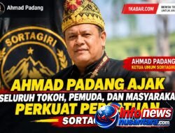 AHMAD PADANG TEGASKAN PENTINGNYA KEBERSAMAAN: SAATNYA TOKOH, GENERASI MUDA, DAN MASYARAKAT BERSATU DEMI SORTAGIRI
