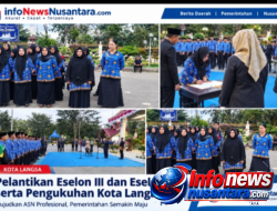 Wali Kota Langsa Lantik 141 Pejabat Eselon III dan IV