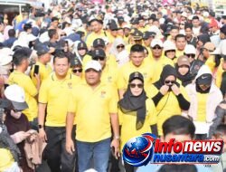 Kapolres Bireuen Ikuti Jalan Santai HUT Ke-27 Kabupaten Bireuen
