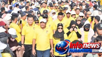Kapolres Bireuen Ikuti Jalan Santai HUT Ke-27 Kabupaten Bireuen