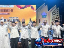 Penutupan HUT ke-27  Bireuen, Ribuan Masyarakat Padati Masjid Agung Sultan Jeumpa Berlangsung Penuh Haru