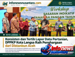 Konsisten dan Tertib Lapor Data Pertanian, DPPKP Kota Langsa Raih Penghargaan dari Distanbun Aceh