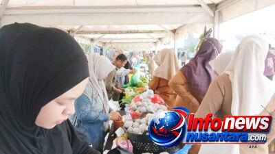 46 UMKM Tawarkan Produk dengan Harga Terjangkau Pasar Tani Aceh Hadir di Bireuen 