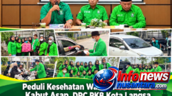 Peduli Kesehatan Warga Terdampak Kabut Asap, DPC PKB Kota Langsa Bagikan 40.000 Masker Gratis